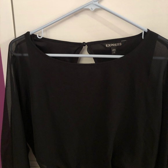 Women’s Express Black Dress - S - Picture 2 of 13